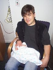 Harry on my knee at FPH