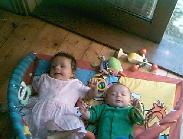 Harry and Isabelle on the floor